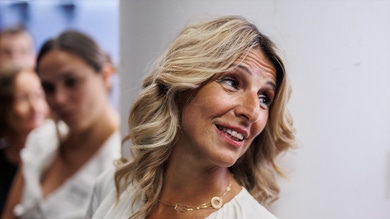 La vicepresidenta segunda, ministra de Trabajo y líder de Sumar, Yolanda Díaz.